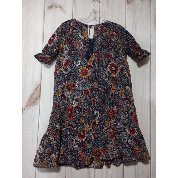 Madewell Dress Ladies Extra Small Navy Mini Dress - Picture 2 of 8